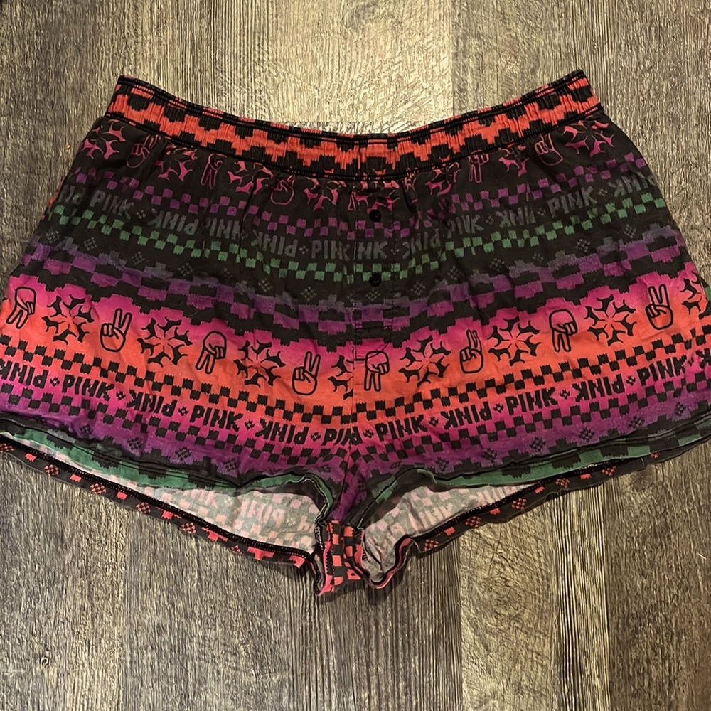 Pink lounge/sleep shorts